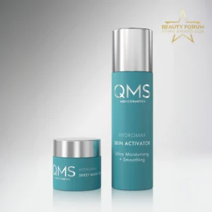 QMS Hydromax Skin Activator Sheet Mask voor intensieve hydratatie en een stralende huid bij doolaardsbeauty
