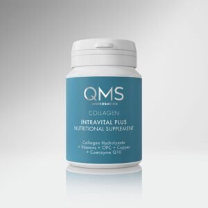QMS Collagen Intravital Plus supplement 60 stuks voor huidverbetering van binnenuit bij doolaardsbeauty